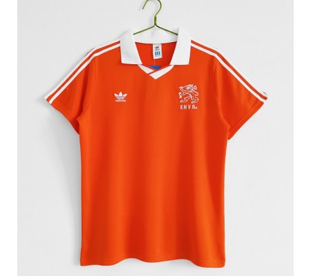 Netherlands 1990 Home Soccer Jersey